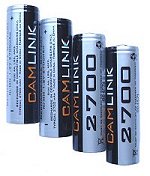 Camlink Rechargeable AA NiMH 2700 mAh batteries (Pack of 4)