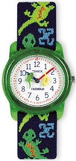 Timex Watch; Childs Analogue Watch - T72881 (Lizards)