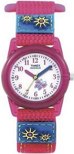 Timex Watch; Childs Hidden Image -T75081 (Butterfly)