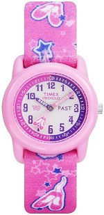 Timex Kids "Ballet Shoes" Time Teacher Watch T7B151