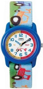 Timex Kids "Tractors" Time Teacher Watch T7B611