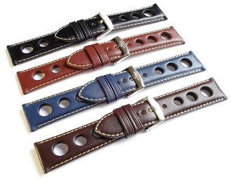 Leather - Zuccolo, Rochet and Cie Cooper Waterproof Leather Watch Strap Leather - Zuccolo, Rochet and Cie Cooper Waterproof Leather Watch Strap