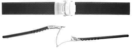 Rubber  -  ZRC Dive Watch Strap Style 3