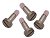Bezel Screw Set for Casio GST-210B, GST-S100G, GST-S300G, GST-W100G watches and more- Qty 4