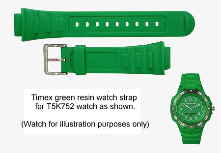 timex green watch